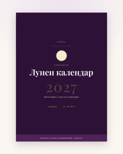 Лунен календар 2027